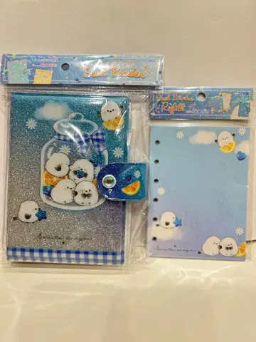 씰 바인더와 씰 바인더 리필 세트 시마연가 크랙스