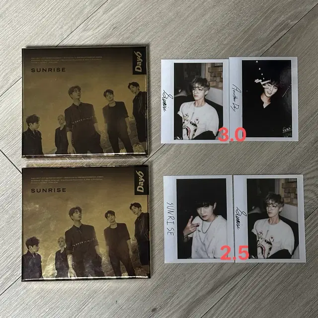 데이식스 선라이즈 앨범 풀구성