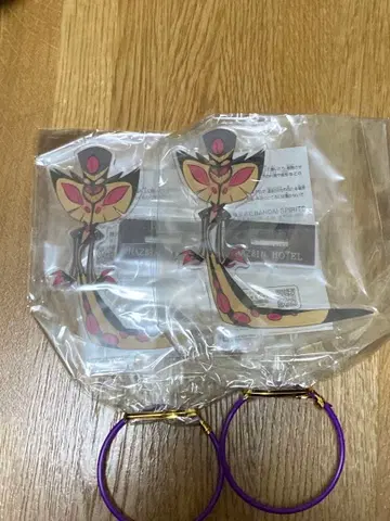 해즈빈 호텔에 오신 것을 환영합니다 스탠드 포함 아크릴 플레이트 서펜샤스