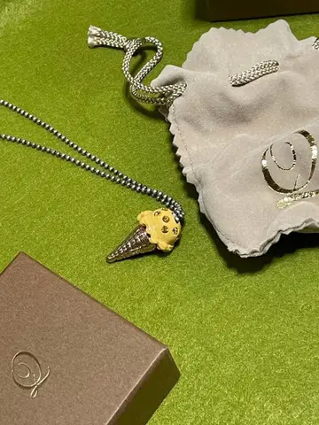 큐포트 Q-pot 아이스크림 목걸이