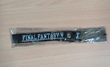 FINAL FANTASY 8 메탈 플레이트 스트랩 블랙 예약 특전
