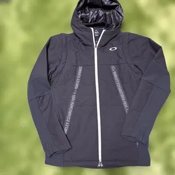 OAKLEY 후드 부착 자켓 블랙