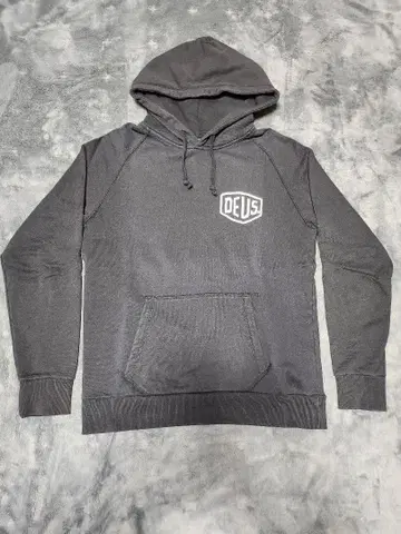 새상품급 Deus Ex Machine 데우스 엑스 마키나 블랙 후드티 M