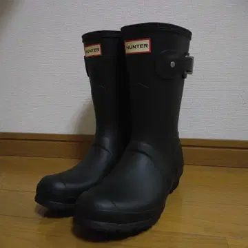 HUNTER 오리지널 숏 레인부츠 23cm
