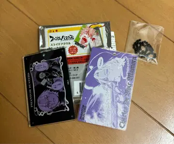 팬텀 버스터즈 슬라이드 아크릴 키링 느와르