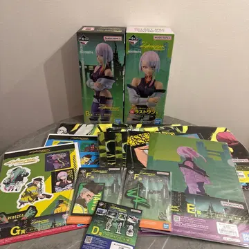 제일복권 사이버 펑크 B상 C상 라스트 원상 미개봉 새상품 피규어