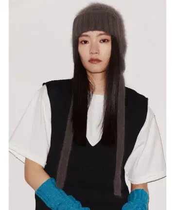 [ VEQUM ] MOHAIR KNIT CAP 플라이트 니트 캡