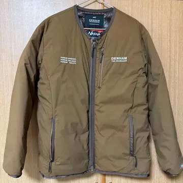 DENHAM 브라운 다운 자켓 S