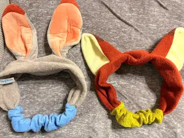 디즈니 캐릭터 주디 닉 머리띠 2세트