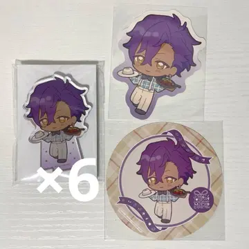 앙스타 오토가리 아도니스 애니카페 아크릴 스탠드 스티커 코스터