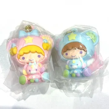 시크릿 키링 리틀트윈스타 키키라라 세트 곰