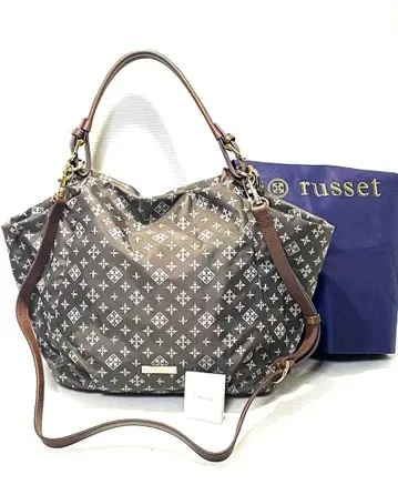 미사용 새상품 russet 러셋 숄더백 2way 소가죽 정가 34300엔