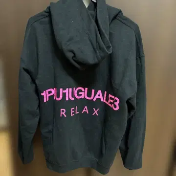 1PIU1UGUALE3 블랙 후드티