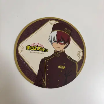 나의 히어로 아카데미아 히로아카 애니메이트 카페 특전 코스터 토도로키