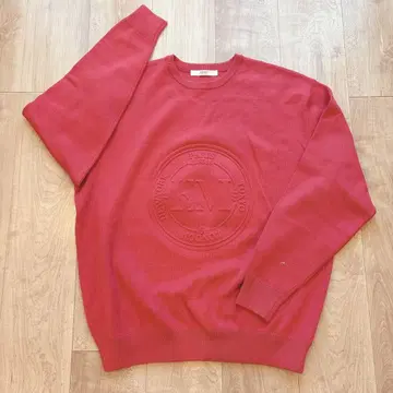 [ eimy ] 이스토아 풀오버 엠보싱 핑크 프리 사이즈