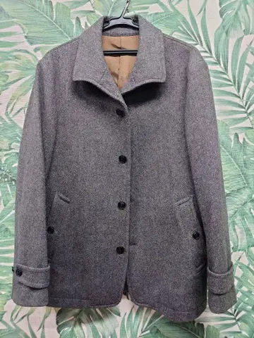 특가 TAKEO KIKUCHI 울 하프 코트