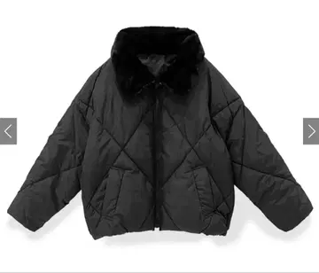 GRL 2Way 퍼 칼라 퀼팅 다운 자켓[fo1592]