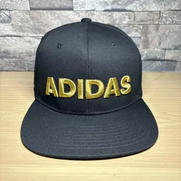 ADIDAS 아디다스 캡 금 자수 스냅백