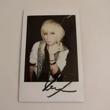 JILUKA Zyean 친필 사인 폴라로이드 2017년