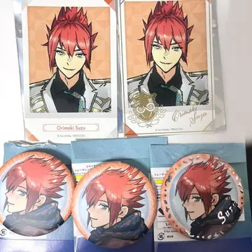 잭 잔느 캔뱃지 오리마키 스즈 스티커