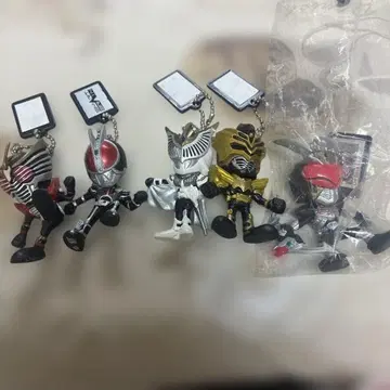 가면라이더 키링형 피규어 5체 세트