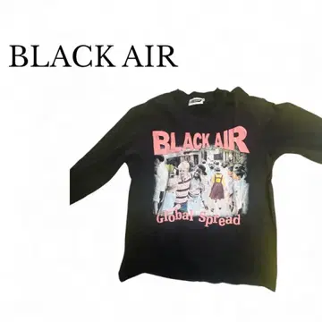 BLACK AIR 그래픽 T셔츠