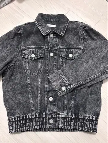 MOUSSY 데님 자켓 블랙 G 아우터