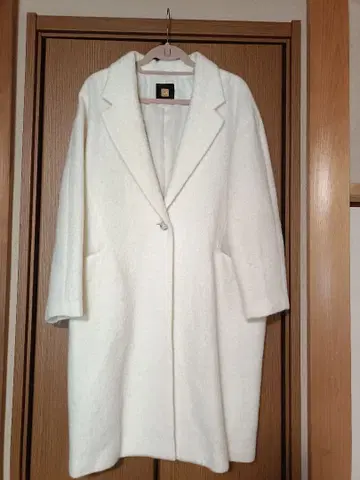 MICHEL KLEIN 체스터 코트 화이트