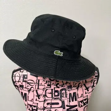 라코스테 LACOSTE 리버서블 버킷 햇 프로 골퍼 사인 포함