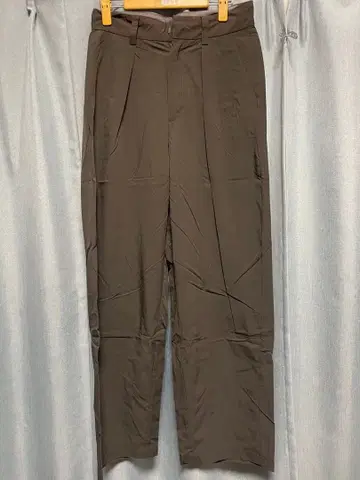 remer 턱 와이드 팬츠 차콜