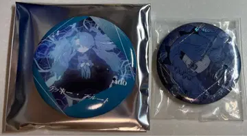 Ado 캔뱃지 럭키 블루