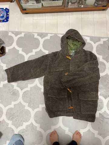 ALBEMARLE 알베마르 플리스 자켓 M 사이즈 브라운