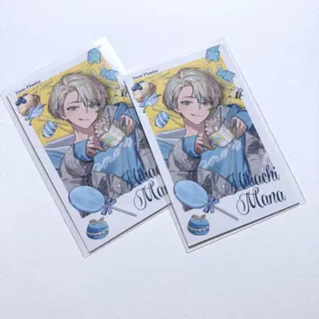 [2장] 히바치 마나 Sweet Floaties 트레이딩 카드 니지산지