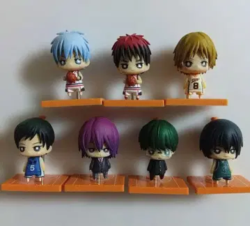 쿠로코의 농구 원코인 미니 피규어 컬렉션 7세트