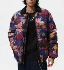 [ Zara ] 꽃무늬 (플라워) 퀼팅 자켓 완판 레어템 L사이즈