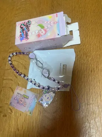 POP-MART 러브브 퍼플 스트랩