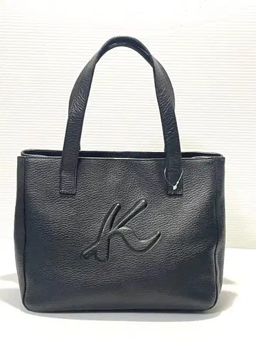 미사용 Kitamura 키타무라 가죽 핸드백 현행 정가 40700엔