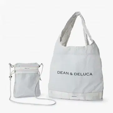 DEAN & DELUCA x BRIEFING 사코슈 토트 라이트 그레이