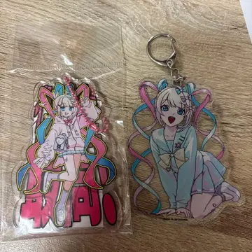 선생님 초텐쨩 2연 아크릴 키링 & 니코니코 초회의 아크릴 키링