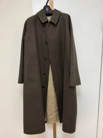 azabu tailor 브라운 체스터 코트