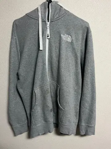 THE NORTH FACE 그레이 풀 집업 후드티
