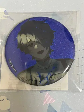 밀그램 복권 캔뱃지 하루카