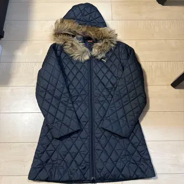 컨디션 최상 PUMA 푸마 퀼팅 코트 여성용 M