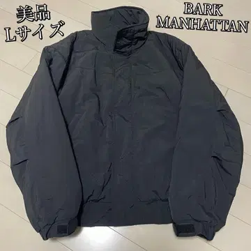 새상품급 BARK MANHATTAN 나일론 자켓 다운 자켓 블랙 L