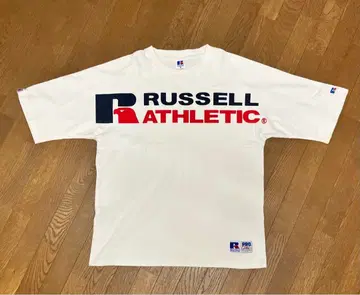 러셀 애슬레틱 5부 기장 5부 소매 티셔츠 M 사이즈