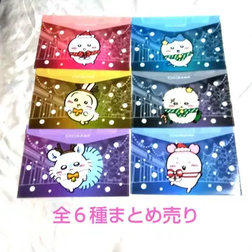 치이카와 플랫 케이스 전 6종 묶음 판매 세븐일레븐