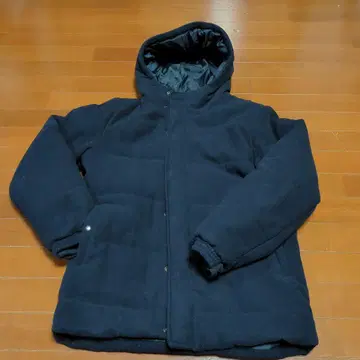 브로니 빈티지 후드 부착 자켓 L 사이즈 네이비