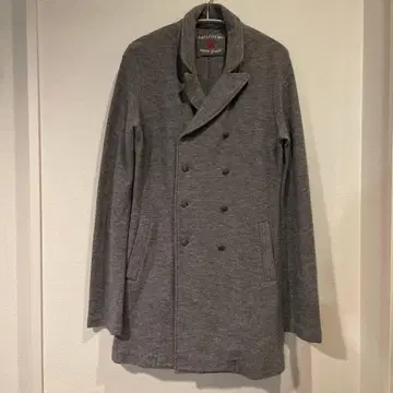 45RPM 울 더블 코트 1 그레이