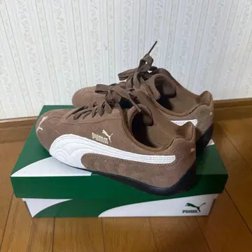 PUMA 스웨이드 브라운 스니커즈