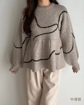 yuna 뉴앙스 니트 시마무라